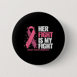 Badge Rond 5 Cm Cancer du sein