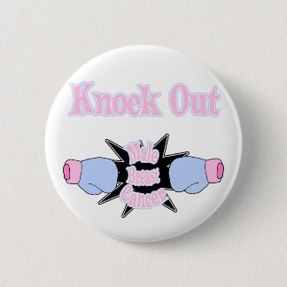 Badge Rond 5 Cm Cancer du sein masculin