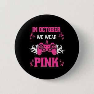Badge Rond 5 Cm Cancer Gaming Enfants Garçons Jeunesse