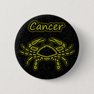 Badge Rond 5 Cm Cancer intelligent