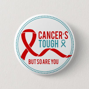 Badge Rond 5 Cm Cancer, Mais Vous Aussi Bouton