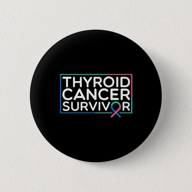 Badge Rond 5 Cm Cancer Survivant 1 (Devant)