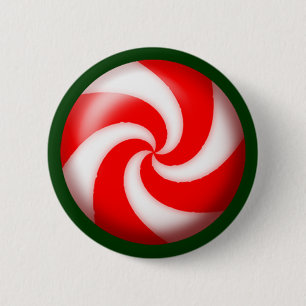 Badge Rond 5 Cm CANDÉ DE PINWHEEL par SHARON SHARPE