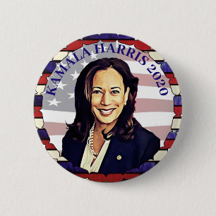 Badge Rond 5 Cm Candidat à l'élection présidentielle de Kamala Har