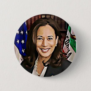 Badge Rond 5 Cm Candidat à l'élection présidentielle de Kamala Har