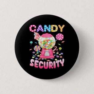 Badge Rond 5 Cm Candy-sécurité Candyland Costume Enfants Ados Adul