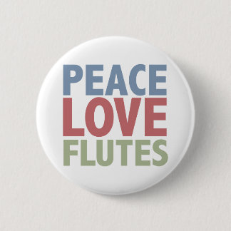 Badge Rond 5 Cm Cannelures d'amour de paix