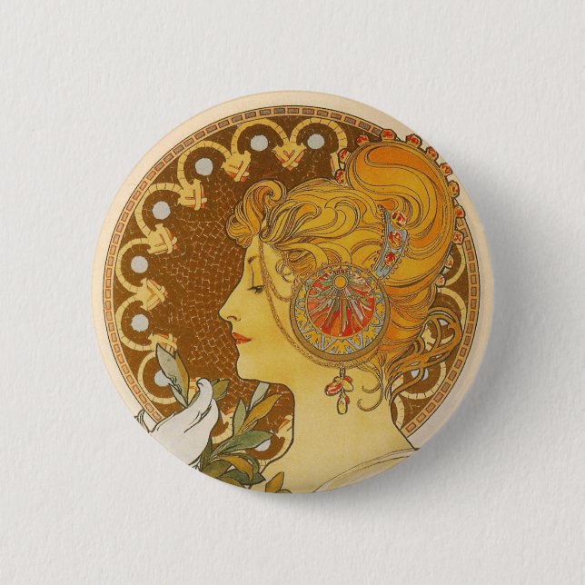 Badge Rond 5 Cm Cannette (Devant)