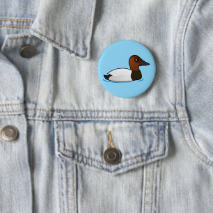 Badge Rond 5 Cm Canvasback Birdorable