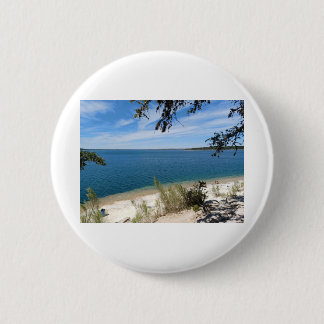 Badge Rond 5 Cm Canyon Lake, Texas États-Unis