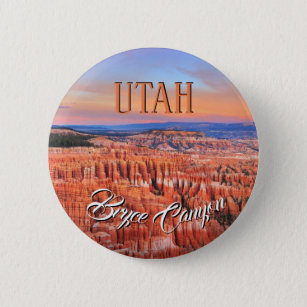 Badge Rond 5 Cm Canyon Utah de Bryce rond