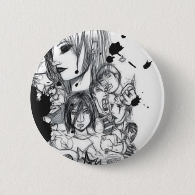 Badge Rond 5 Cm caos (Devant)