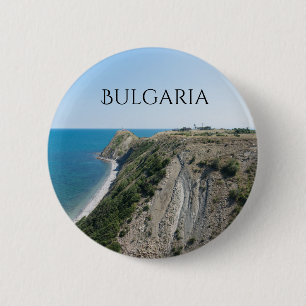 Badge Rond 5 Cm Cape Emine. Bulgarie