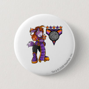 Badge Rond 5 Cm Capitaine 1 d'équipe de Kreludor