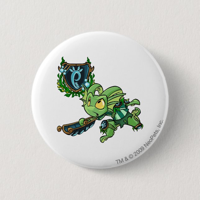 Badge Rond 5 Cm Capitaine 1 d'équipe de Maraqua (Devant)