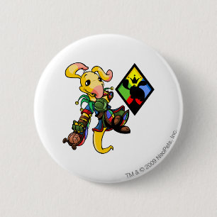 Badge Rond 5 Cm Capitaine 1 d'équipe d'île de Roo