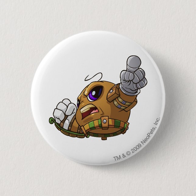 Badge Rond 5 Cm Capitaine 2 d'équipe de lac Kiko (Devant)