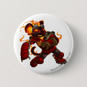 Badge Rond 5 Cm Capitaine 2 d'équipe de Moltara