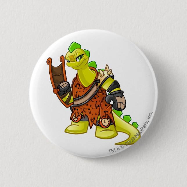 Badge Rond 5 Cm Capitaine 2 d'équipe de Tyrannia (Devant)