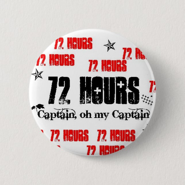 Badge Rond 5 Cm Capitaine Button Multi Logo (Devant)
