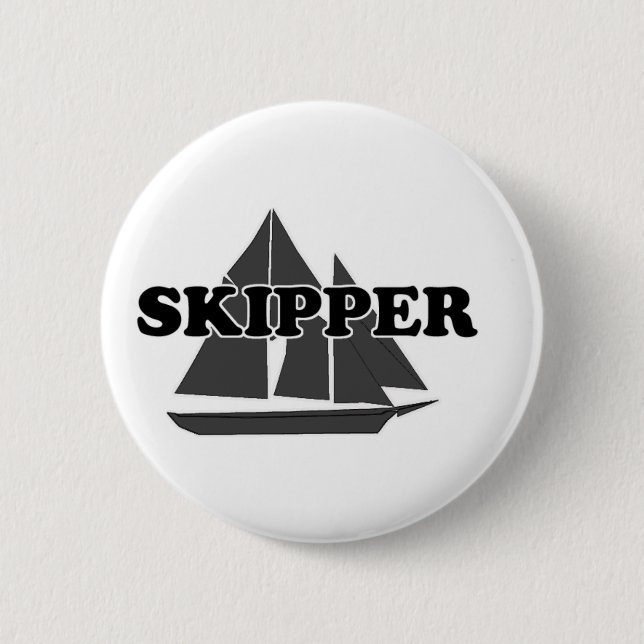 Badge Rond 5 Cm Capitaine de défibreurs (Devant)