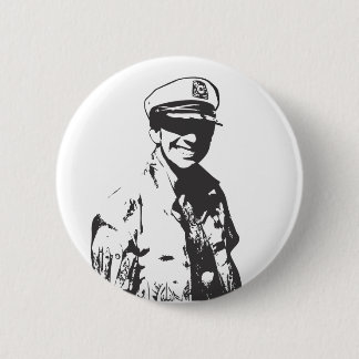 Badge Rond 5 Cm Capitaine H. Button