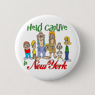 Badge Rond 5 Cm Captif tenu à New York