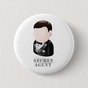 Badge Rond 5 Cm caractère   de style de James