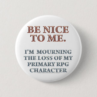 Badge Rond 5 Cm Caractère pleurant