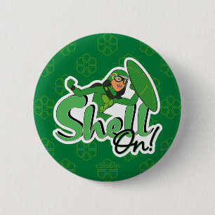 Badge Rond 5 Cm Carapace   Shell On !