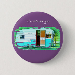 Badge Rond 5 Cm Caravan gypsy casa Thunder_Cove