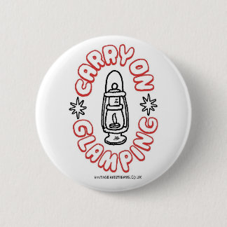 Badge Rond 5 Cm Caravane de courant d'air - Glamping