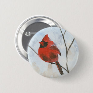 Badge Rond 5 Cm Cardinal