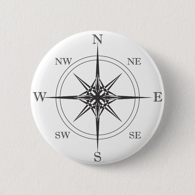 Badge Rond 5 Cm Cardinal (Devant)