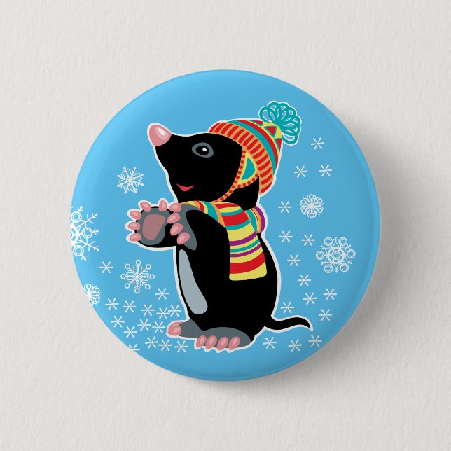 Badge Rond 5 Cm caricature (Devant)