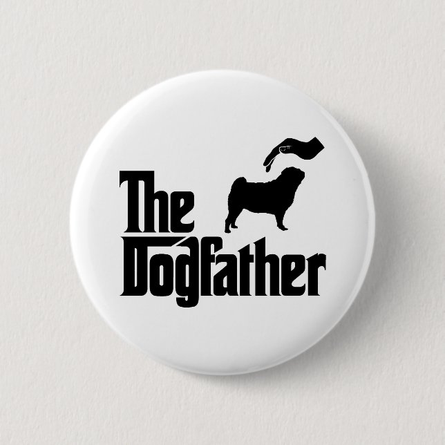 Badge Rond 5 Cm Carlin (Devant)