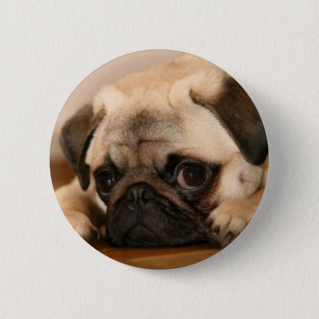 Badge Rond 5 Cm Carlin "innocent" (Devant)