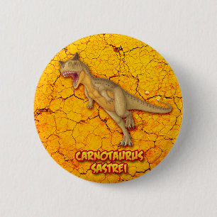 Badge Rond 5 Cm Carnotaurus Sastrei