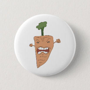 Badge Rond 5 Cm carotte