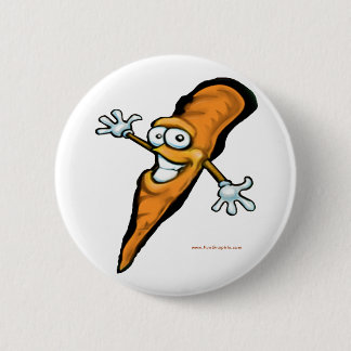 Badge Rond 5 Cm Carotte