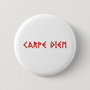Badge Rond 5 Cm Carpe Diem