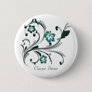 Badge Rond 5 Cm Carpe Diem