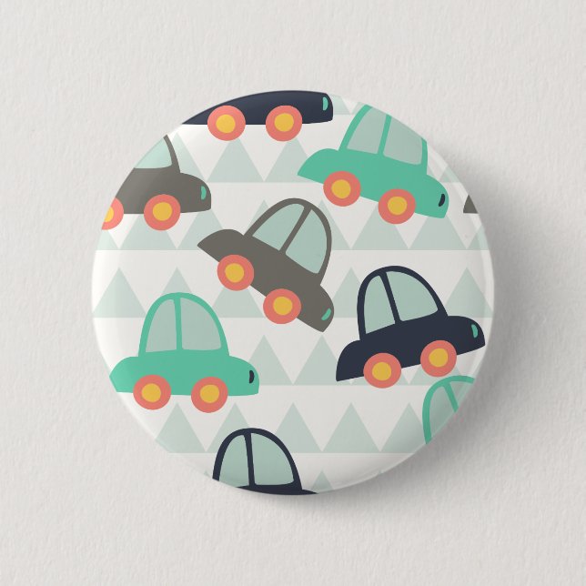 Badge Rond 5 Cm Cars et More (Devant)