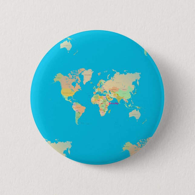 Badge Rond 5 Cm carte (Devant)