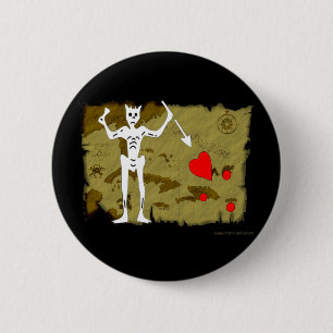 Badge Rond 5 Cm Carte #1 de jolly roger