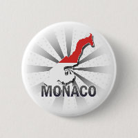 Carte 2,0 de drapeau du Monaco