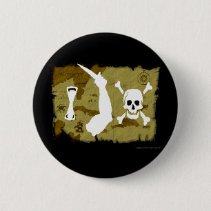 Badge Rond 5 Cm Carte #7 de jolly roger