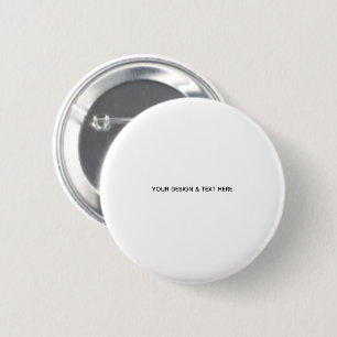 Badge Rond 5 Cm Carte de reconnaissance pour papa minimaliste blan