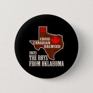Badge Rond 5 Cm Carte Des Garçons De L'Oklahoma
