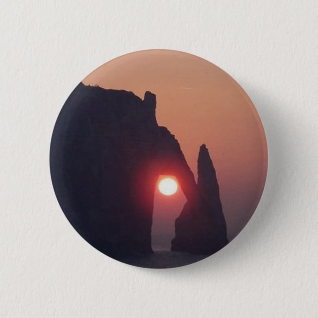 Badge Rond 5 Cm Carte simple (Devant)